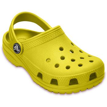 Crocs Classic Clog Zlte - Detske Dreváky